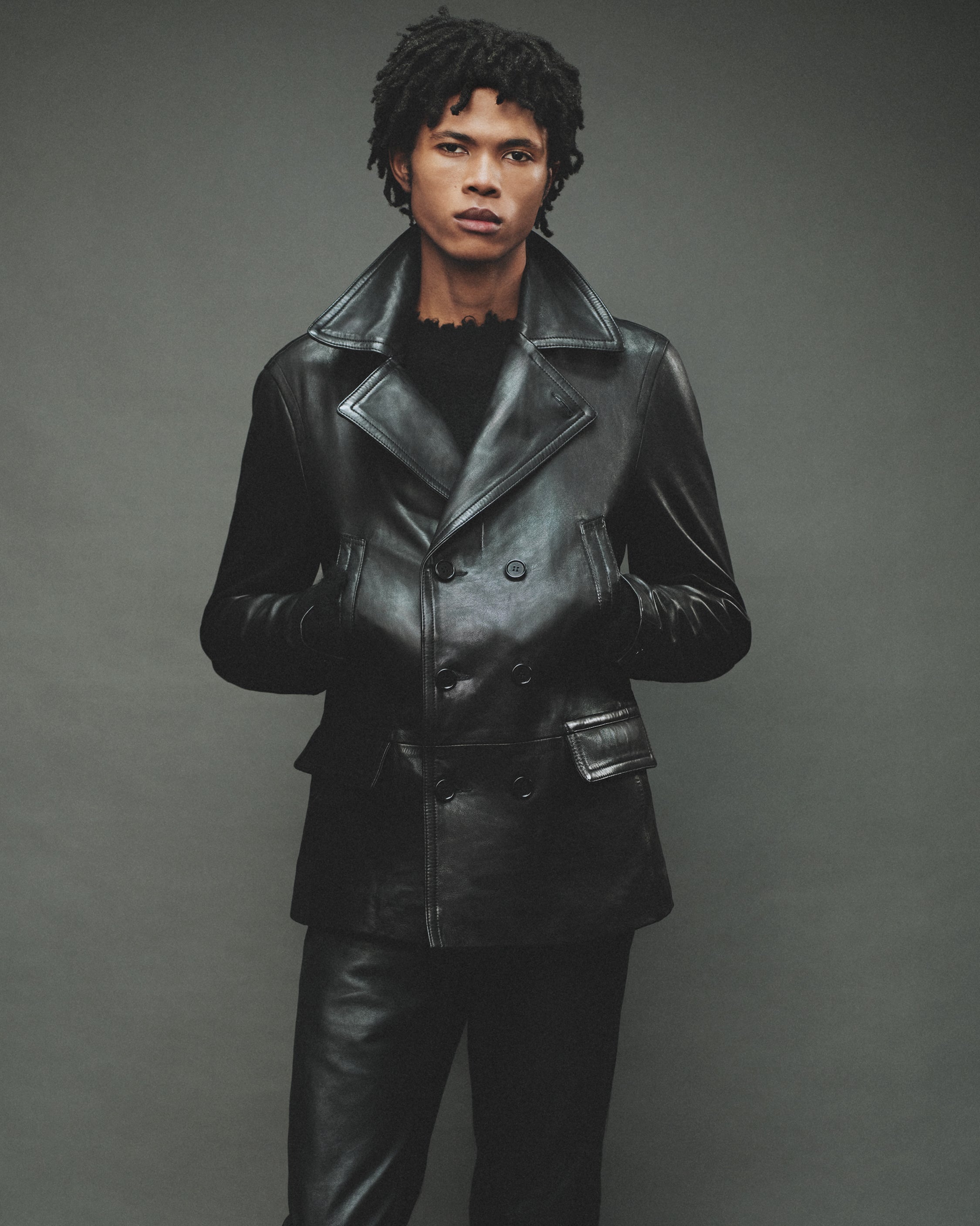 Men Leather Jacket - AllSaints Hong Kong