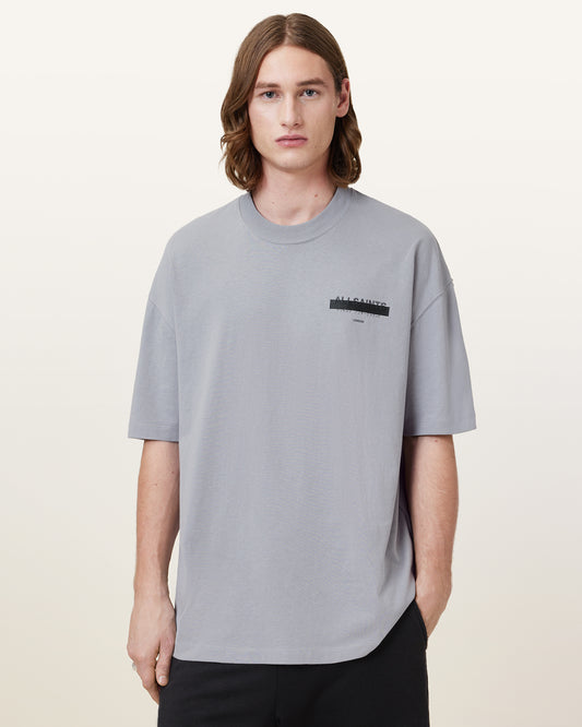 HALFPIPE GREY Color Redact SS Crew from AllSaints