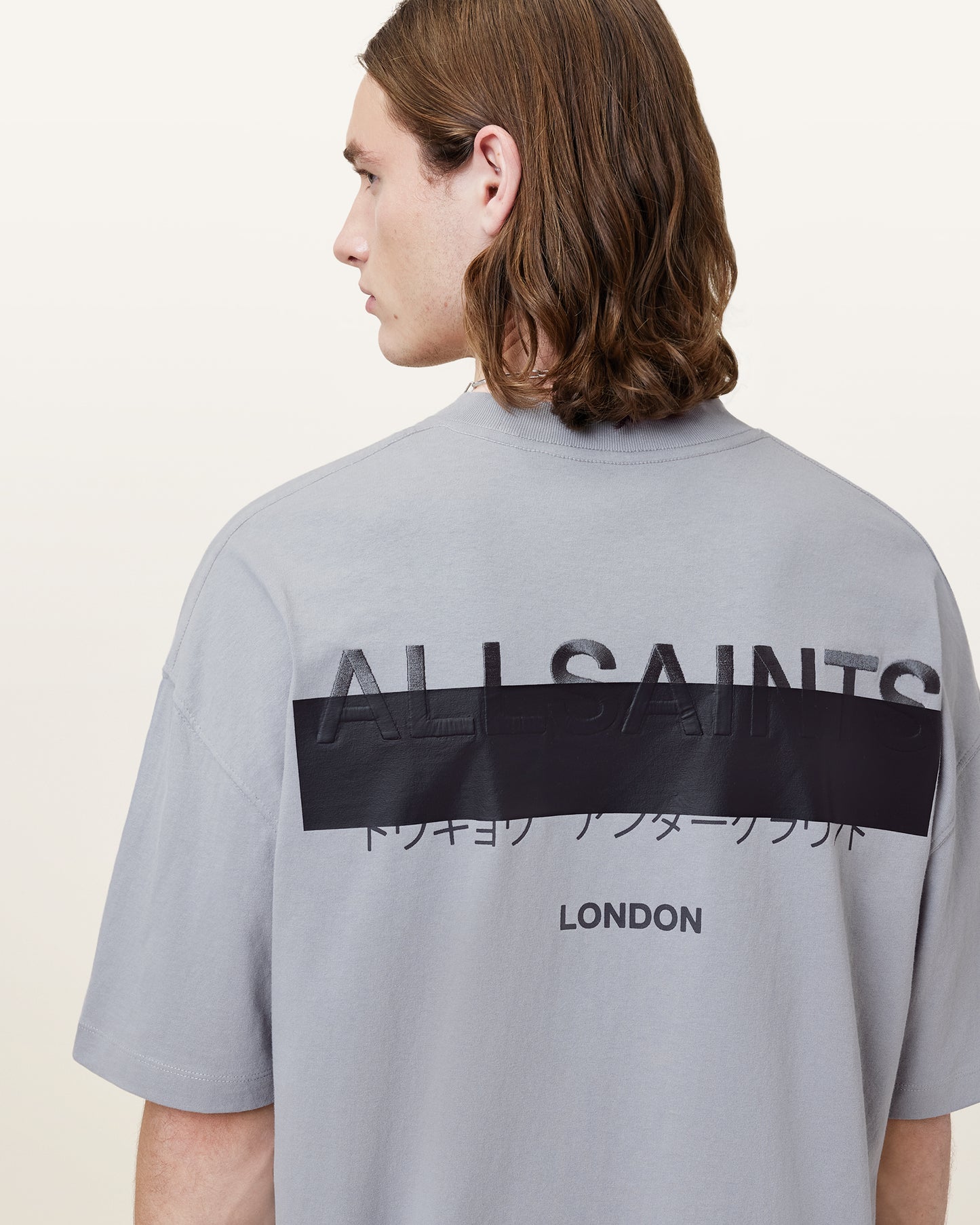 HALFPIPE GREY Color Redact SS Crew from AllSaints