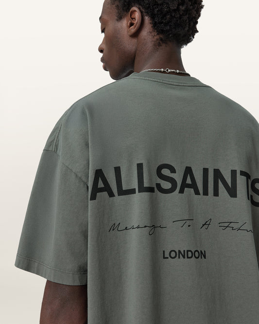 GASTOR GREEN Color Future SS Crew from AllSaints