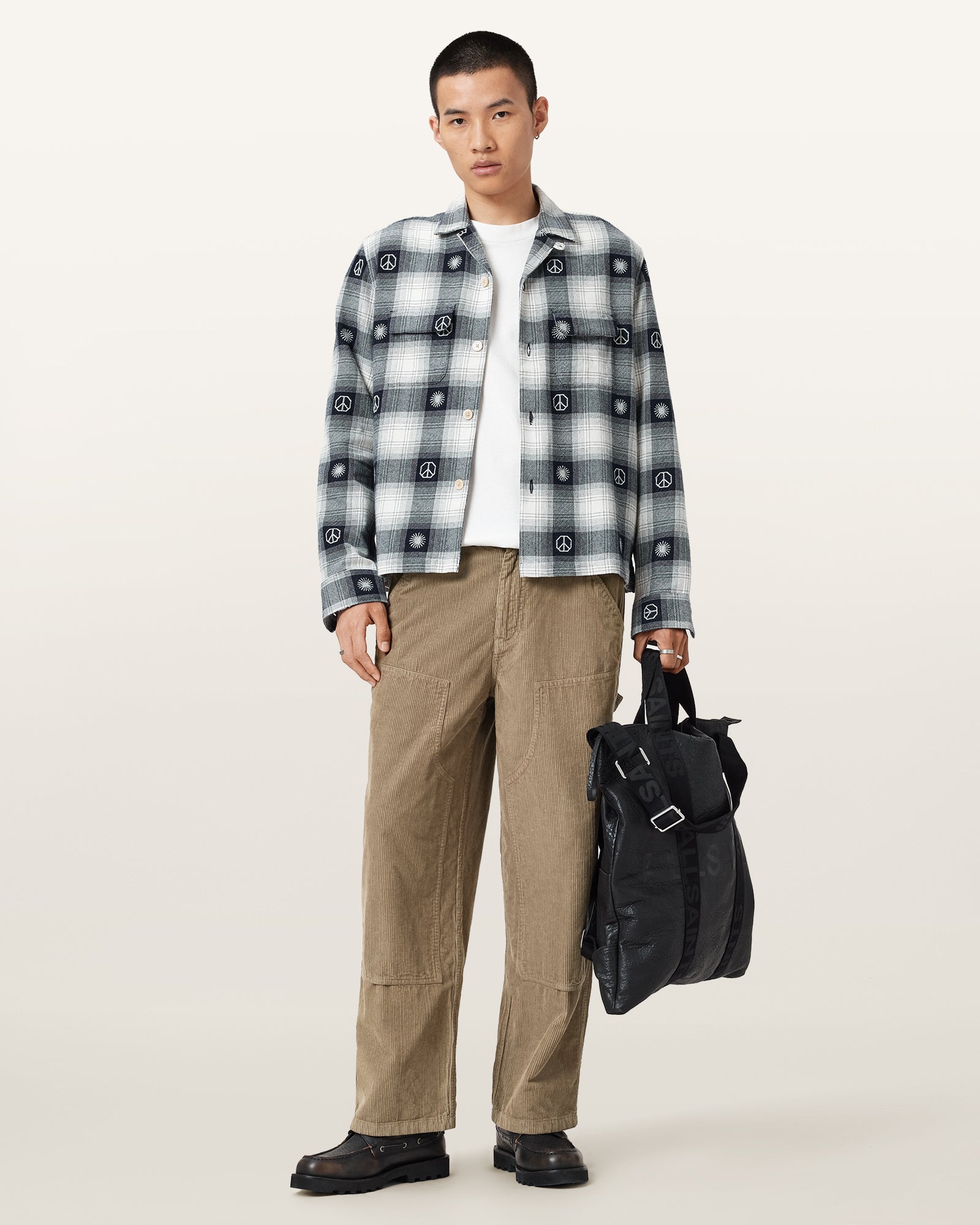 GULL BROWN Color Dunstan Trouser from AllSaints