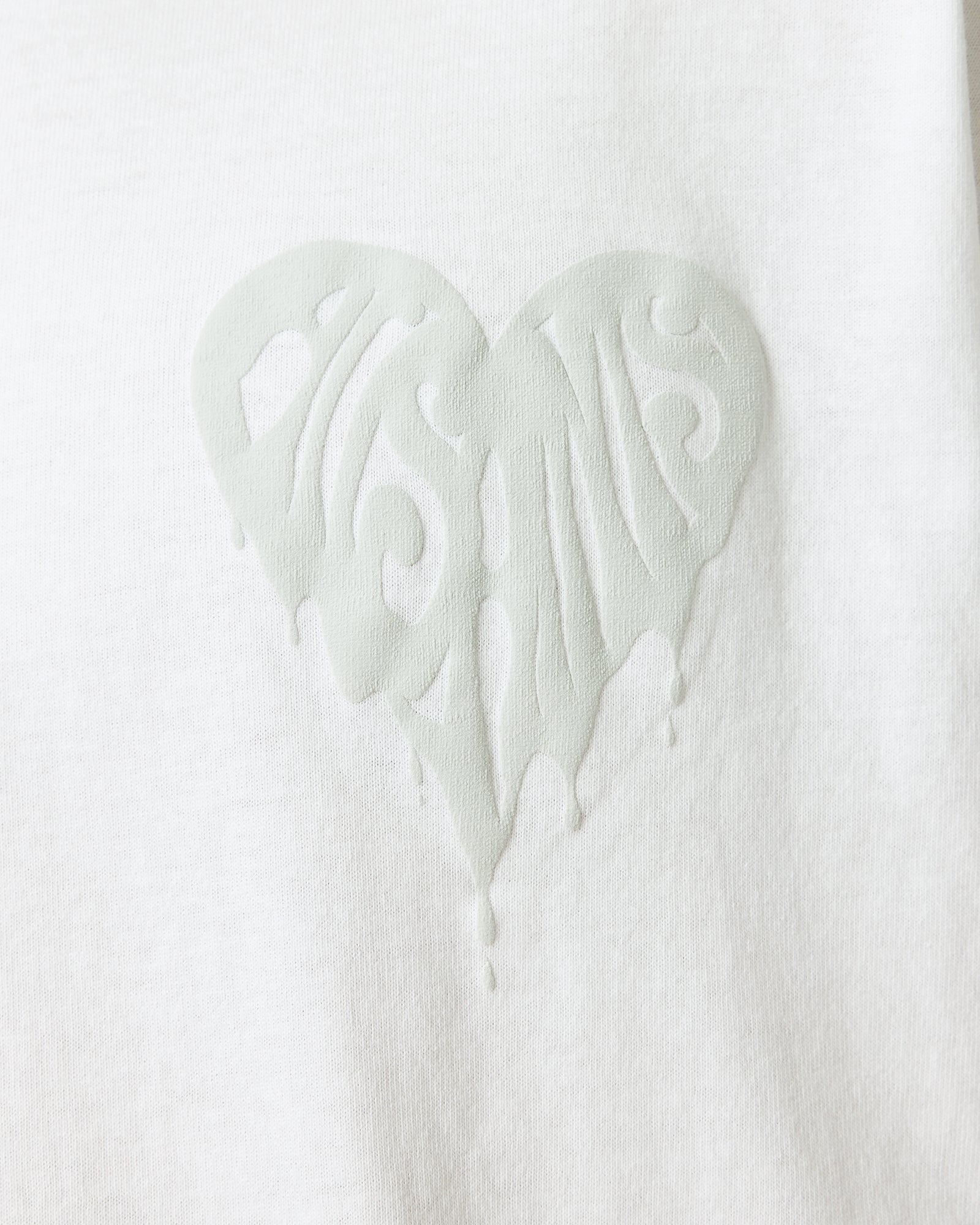 Optic White Color Trip SS Crew from AllSaints