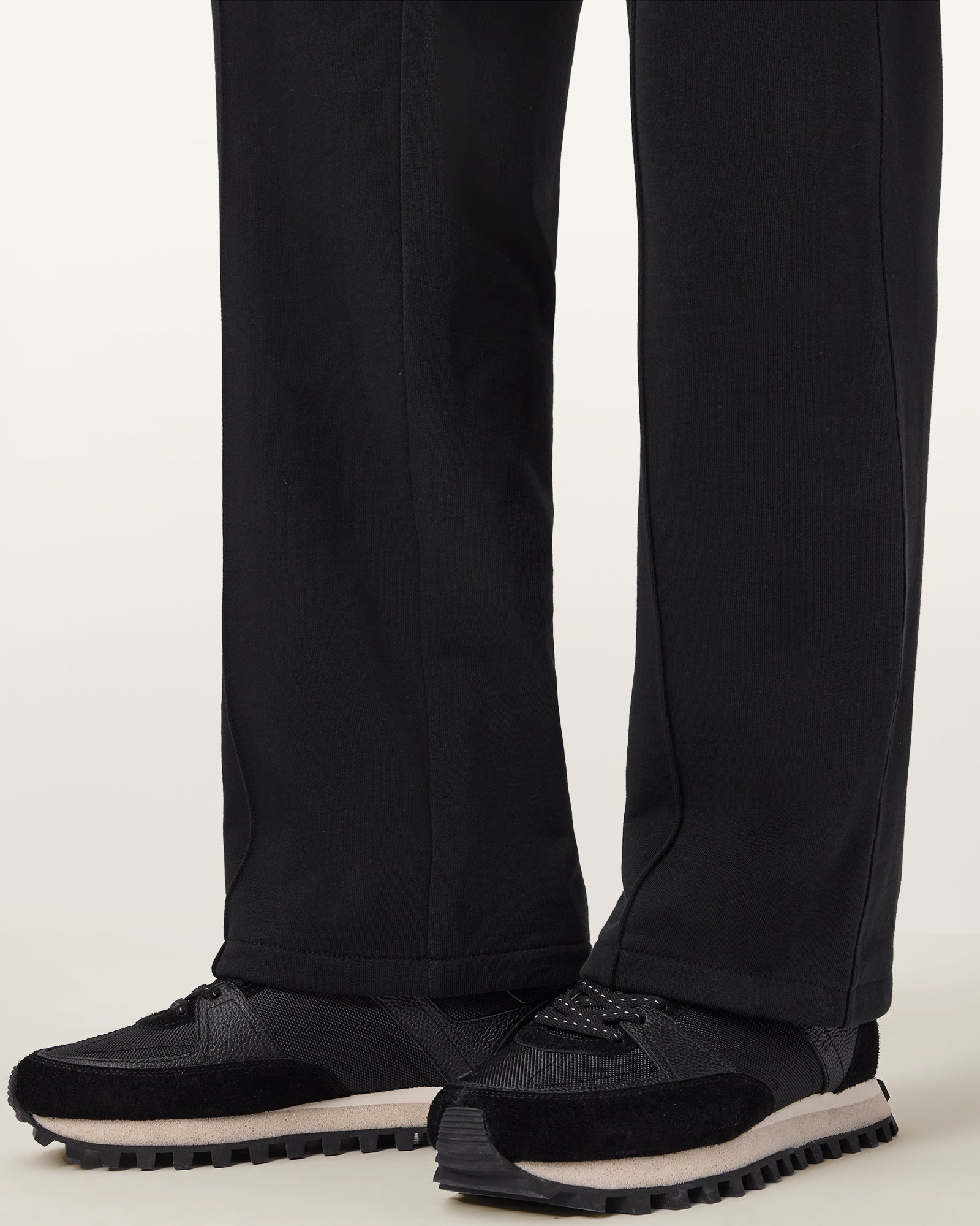 Jet Black Color Milo Sweatpant from AllSaints