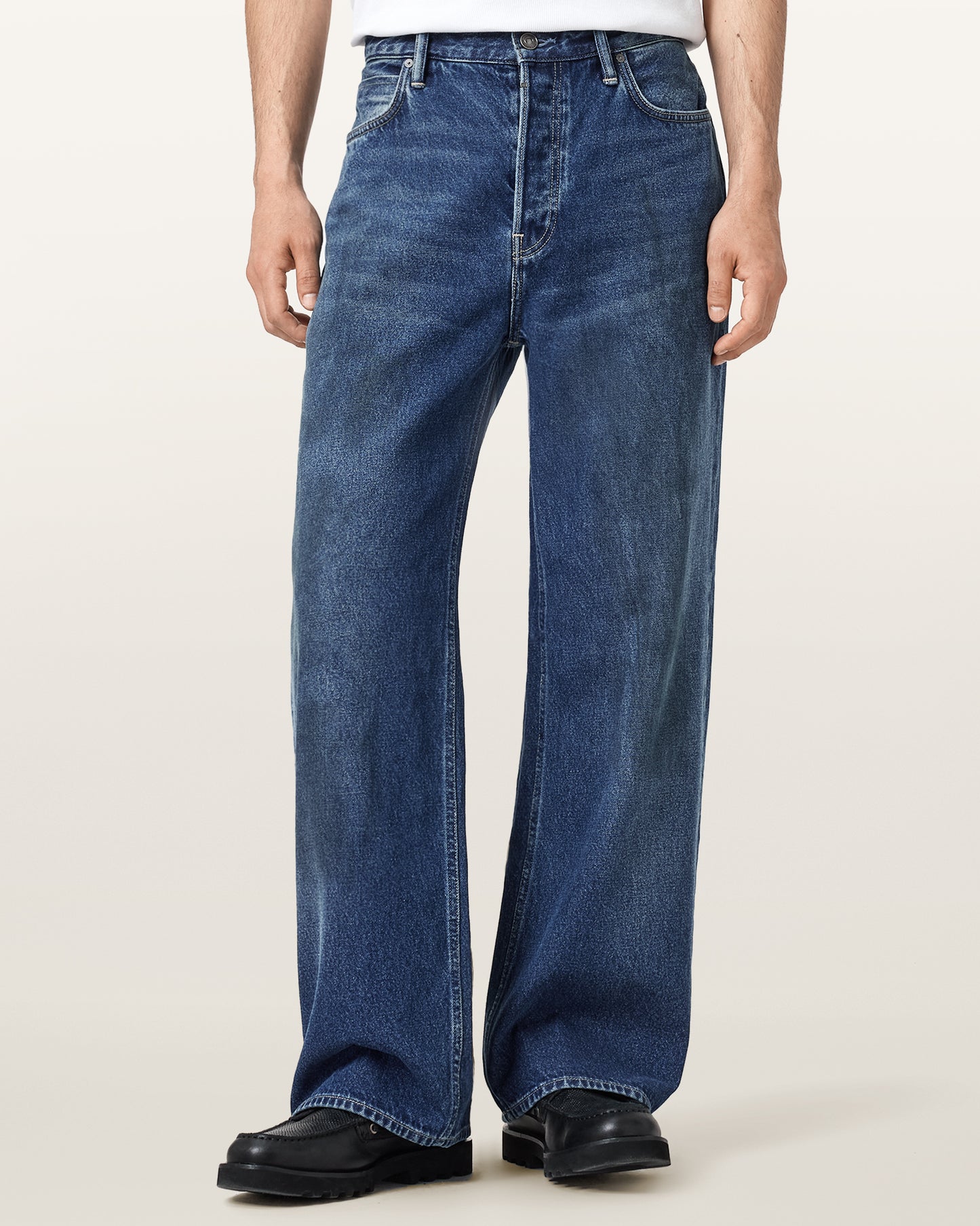 Vintage Indigo Color Lenny Jean from AllSaints
