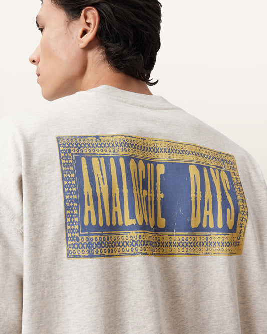 Pebble Grey Color Ayedee SS Crew from AllSaints