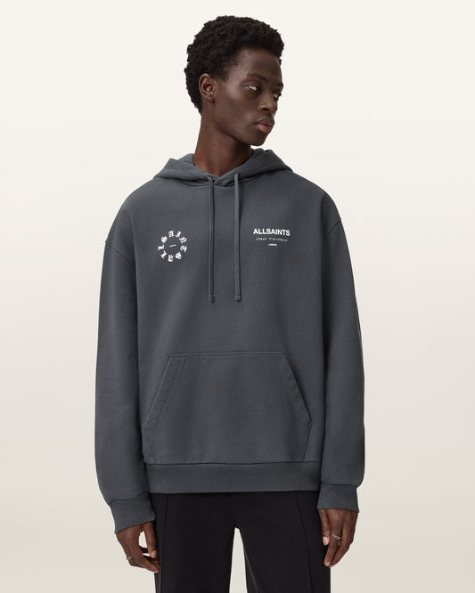 Washed Black Color Kindred Oth Hoody from AllSaints