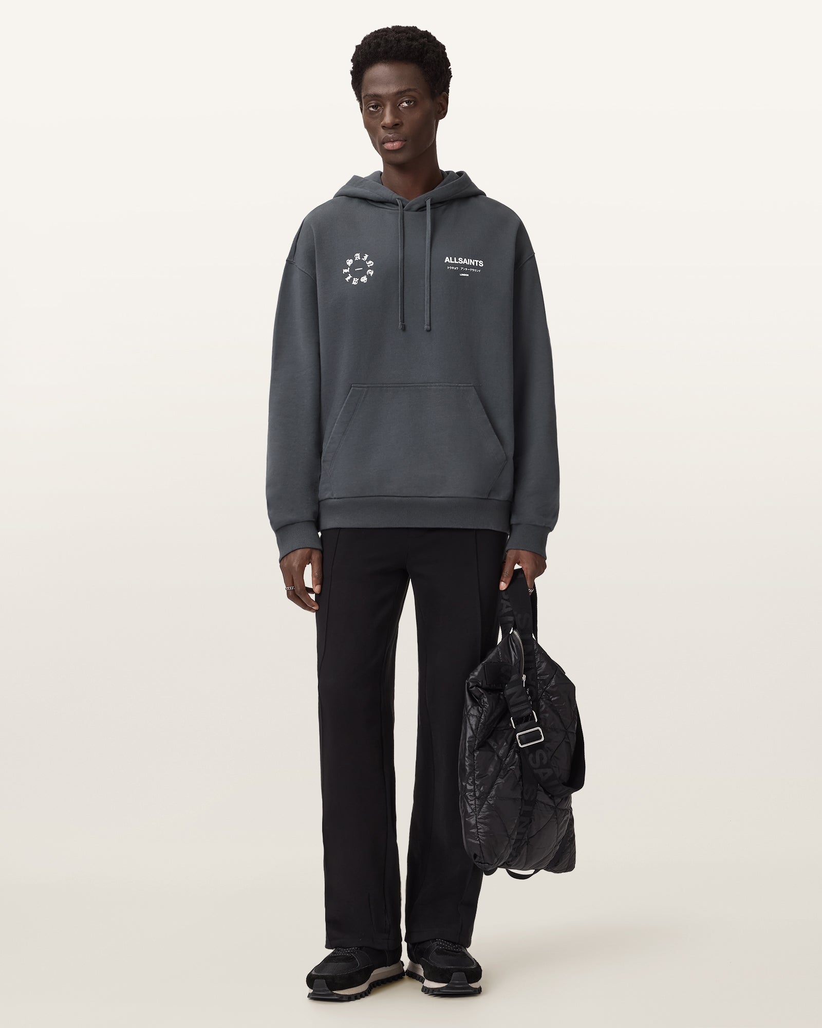 Washed Black Color Kindred Oth Hoody from AllSaints