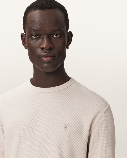 BIRCH WHITE Color Ellis LS Crew from AllSaints