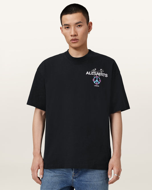 Washed Black Color Reincarnate SS Crew from AllSaints