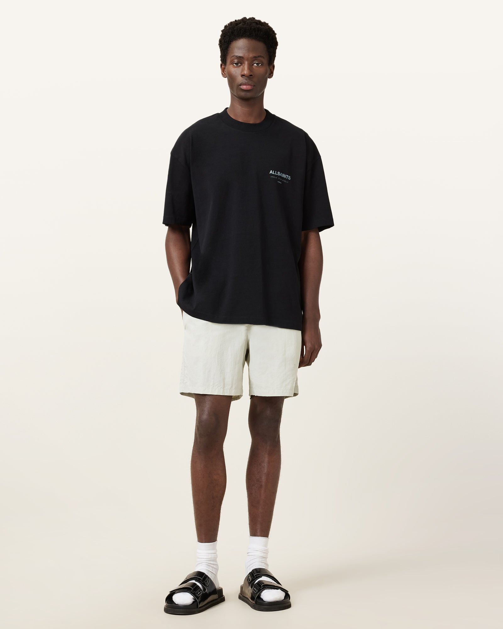 SLATE GREEN Color Soleil Swimshort from AllSaints