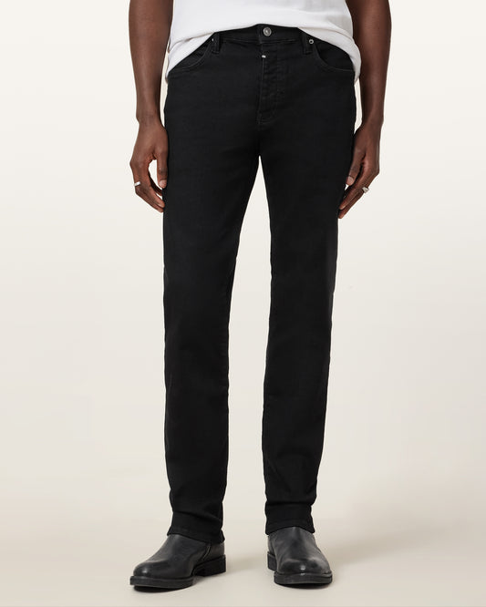 Jet Black Color Sid Jean from AllSaints