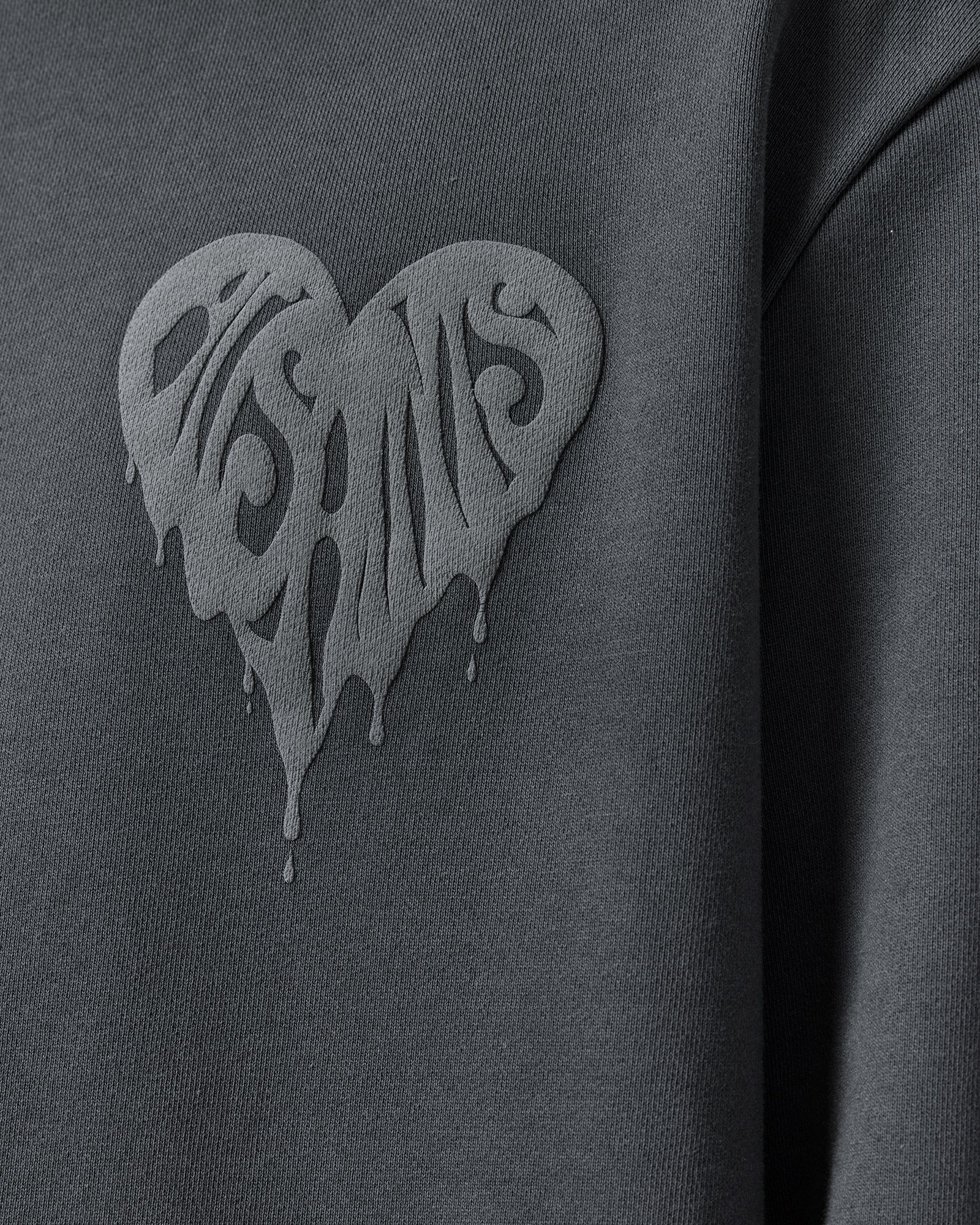 Washed Black Color Trip Crew Sweatshirt from AllSaints