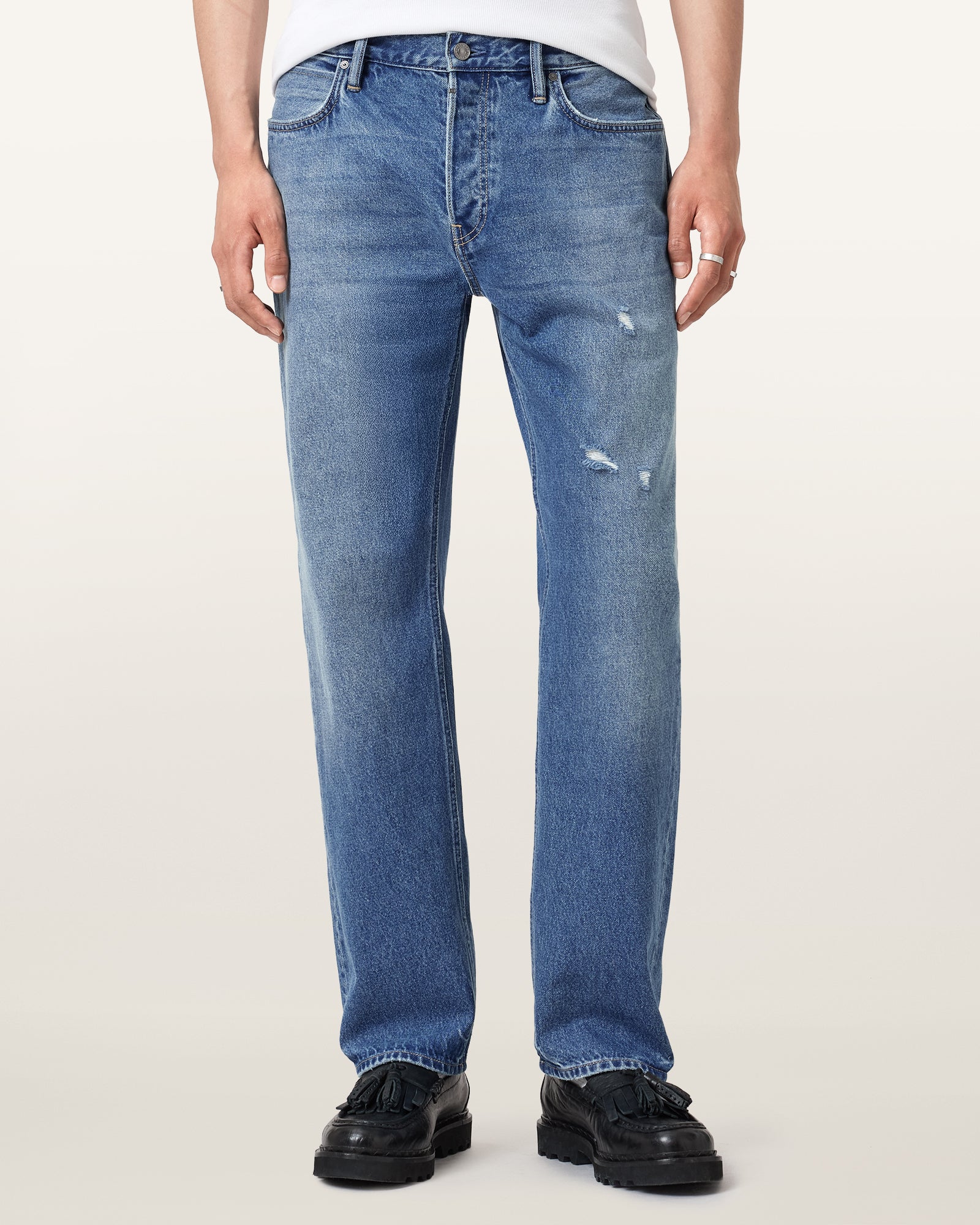Washed Indigo Color Reid Jean from AllSaints