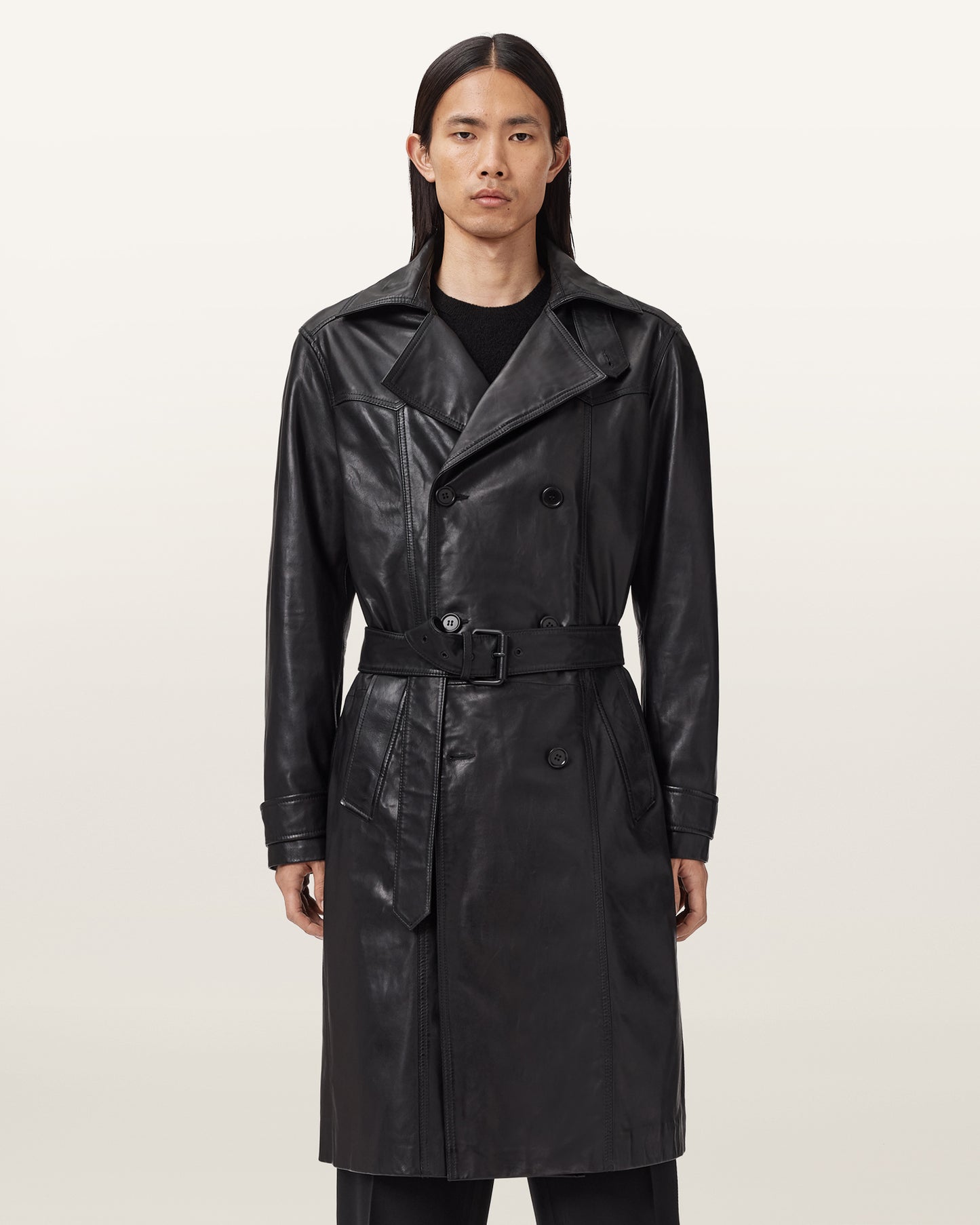 Kellett Leather Trench