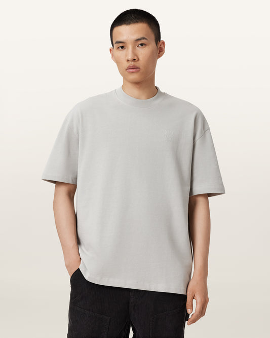 CARBON GREY Color Haven SS Crew from AllSaints