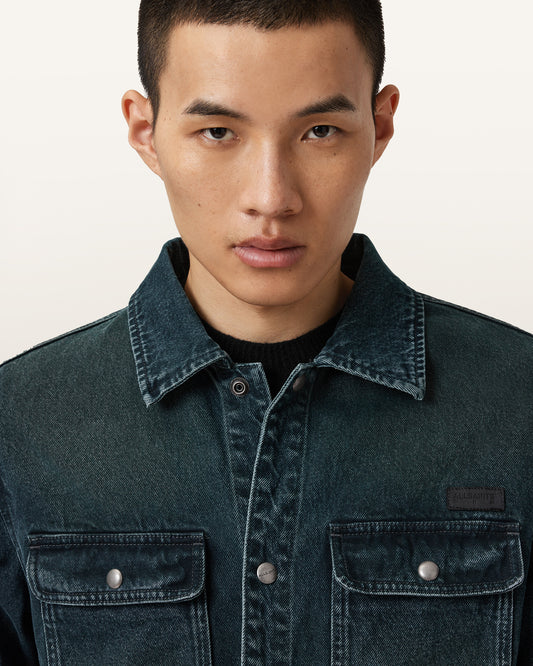 PHANTOM BLUE Color Castleford Jacket from AllSaints