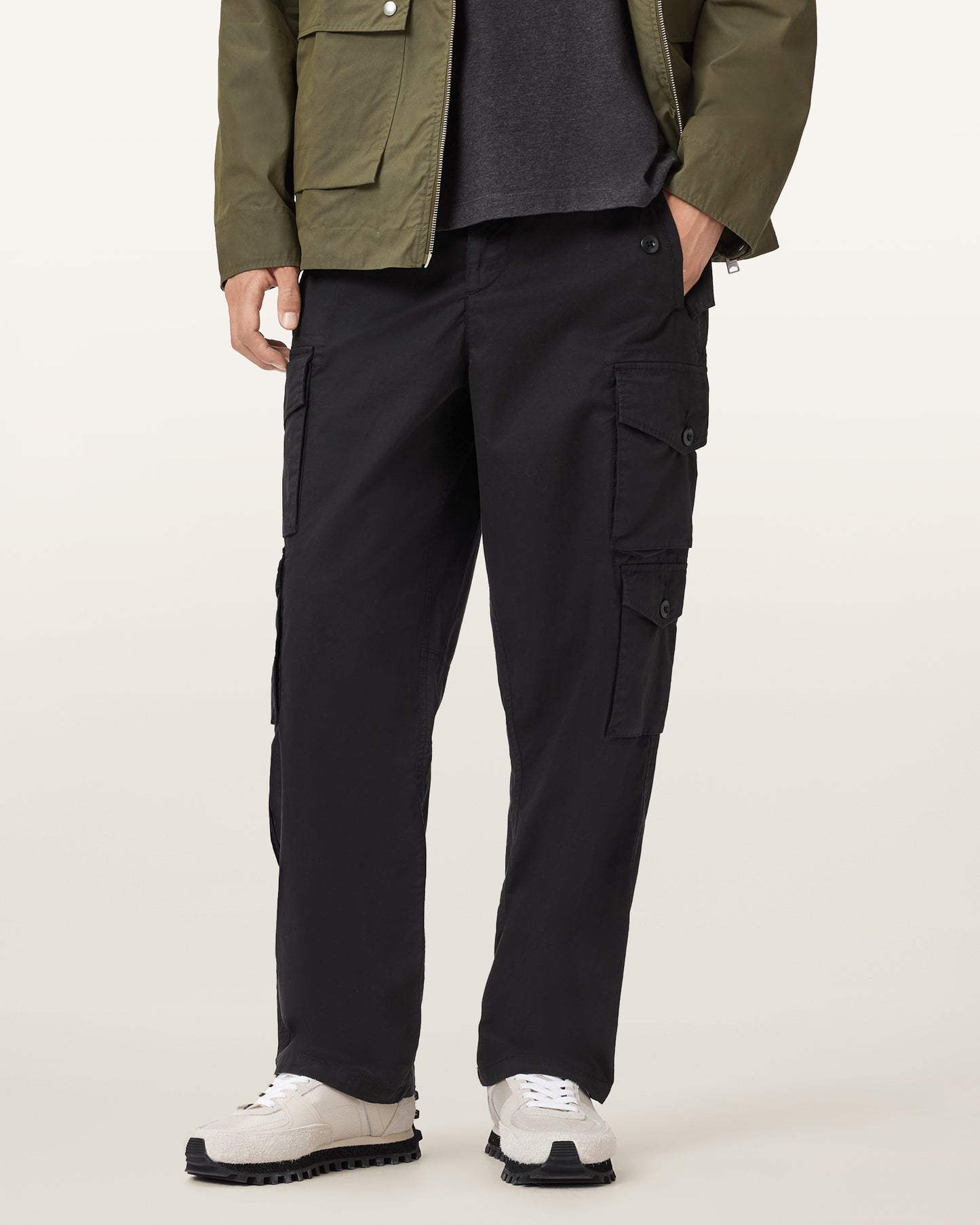 KOTO BLACK Color Decoy Trousers from AllSaints
