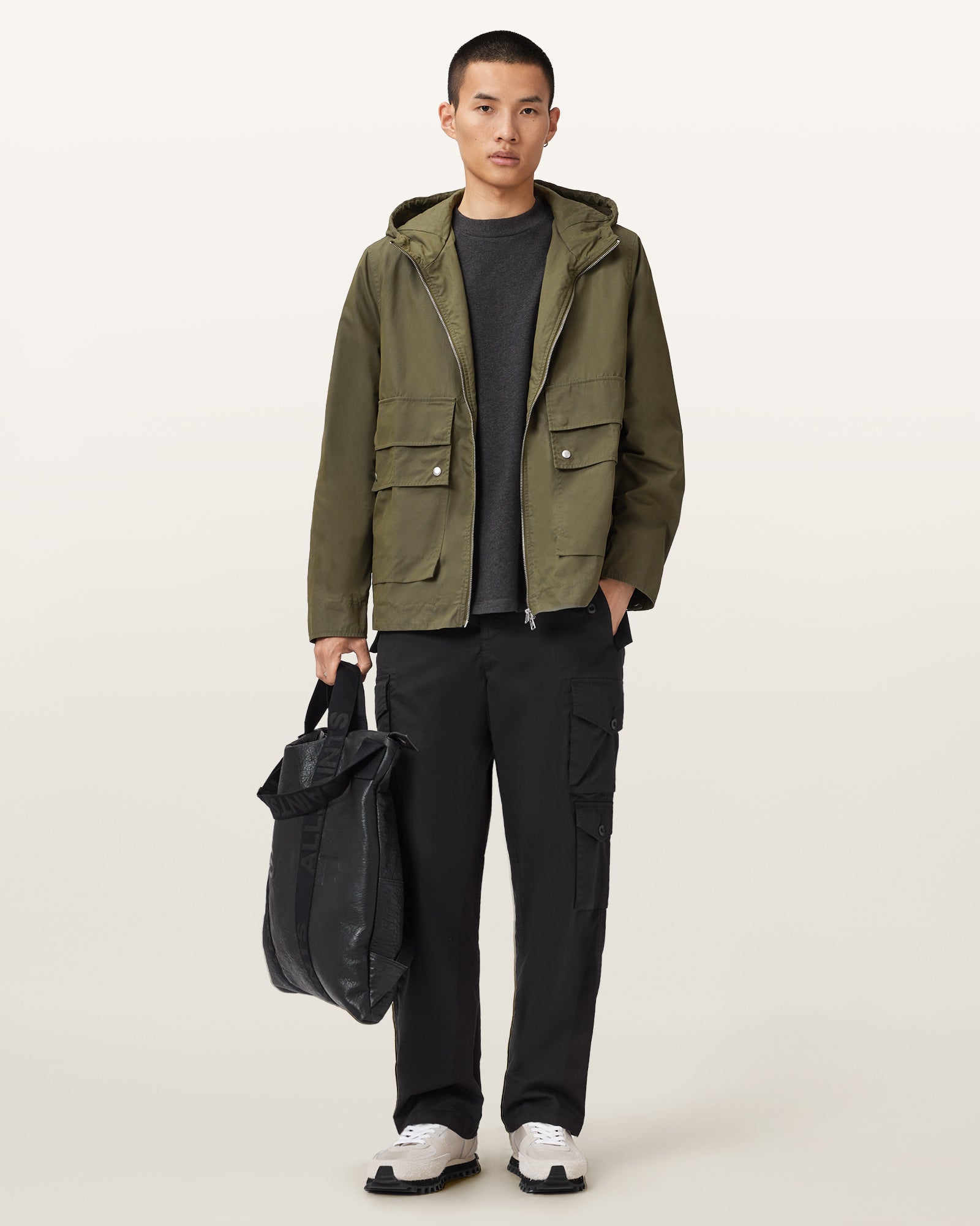 KOTO BLACK Color Decoy Trousers from AllSaints