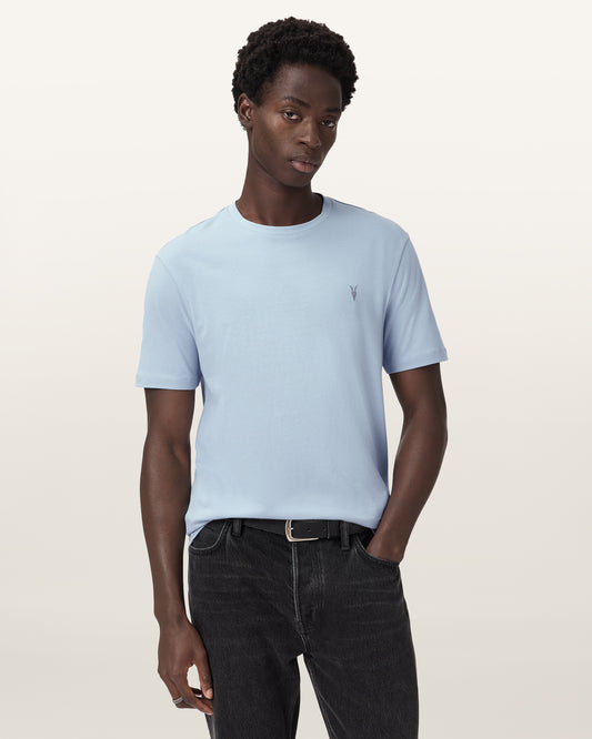 SPINEL BLUE Color Brace SS Crew from AllSaints