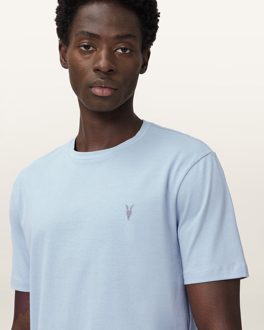 SPINEL BLUE Color Brace SS Crew from AllSaints