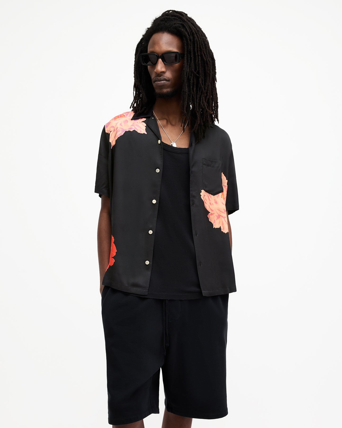 Roze SS Shirt - AllSaints Hong Kong
