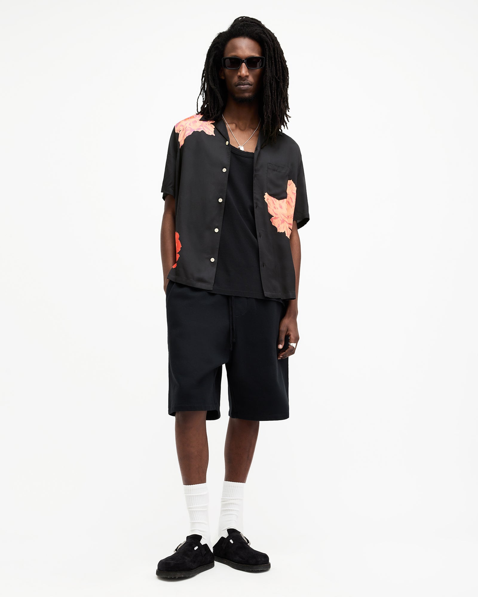 Roze SS Shirt - AllSaints Hong Kong