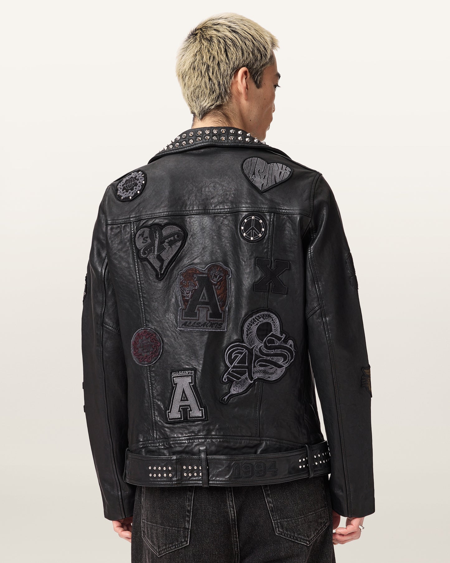 Cole Leather Biker Jacket