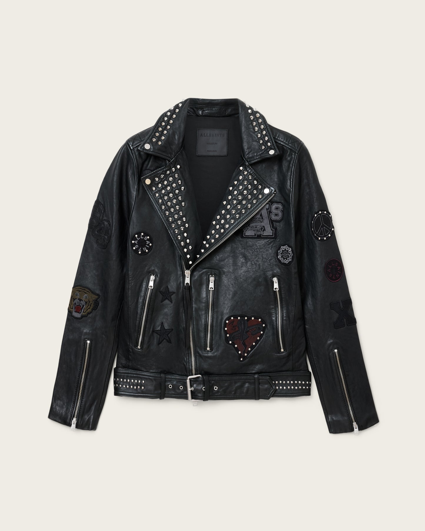 Cole Leather Biker Jacket