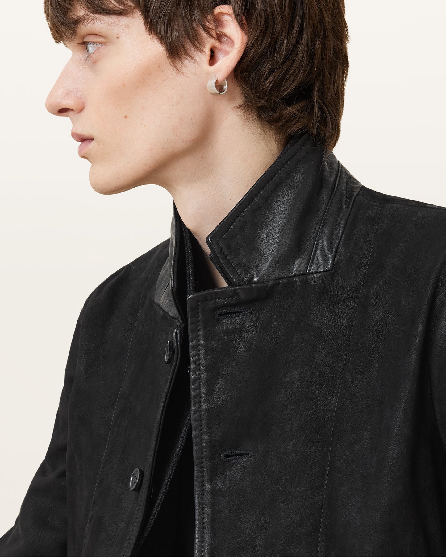 Survey Leather Blazer