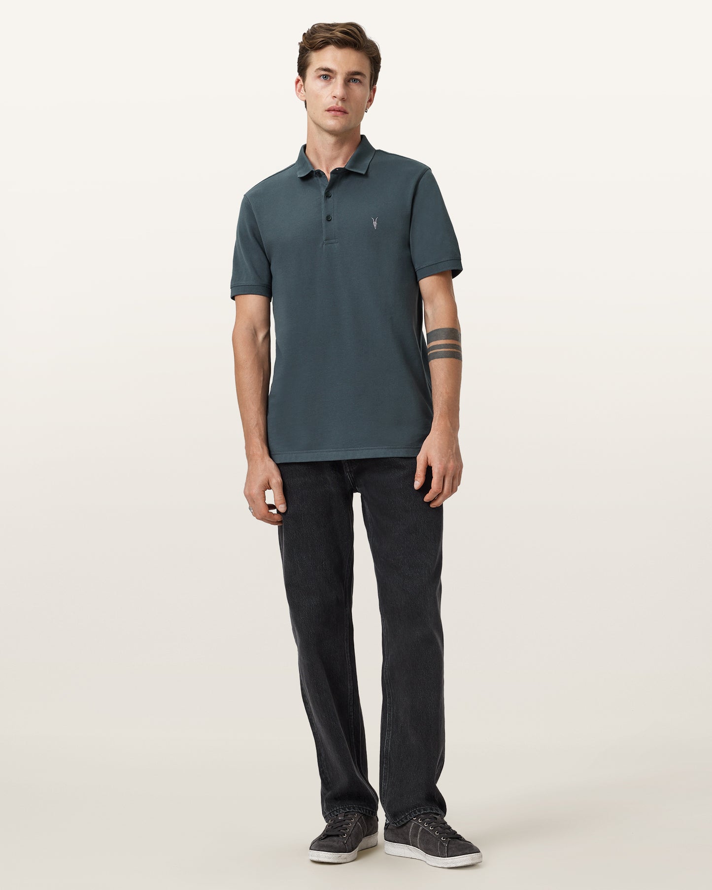 SUNIL BLUE Color Reform SS Polo from AllSaints