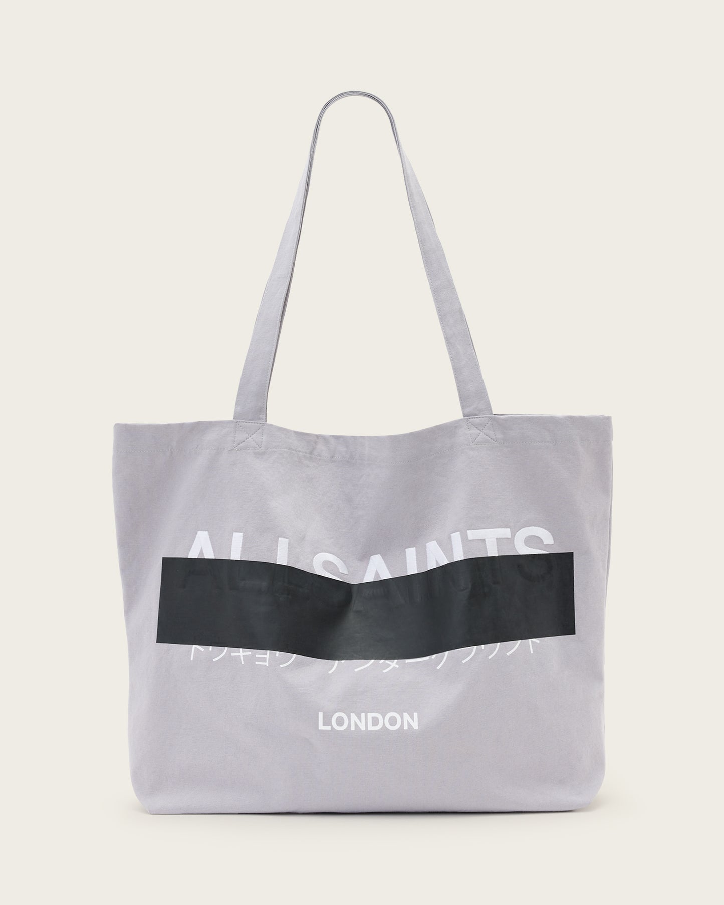 MACHINE GREY Color Redact Tote Bag from AllSaints