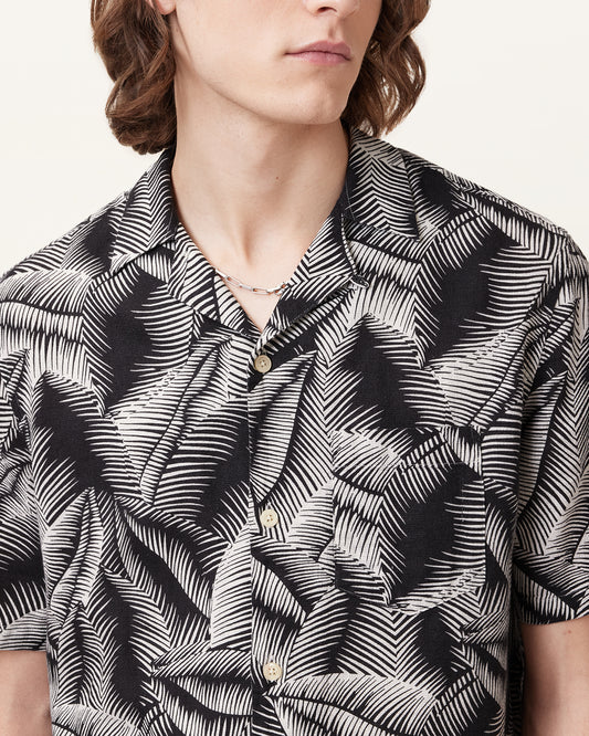 PEBBLESTONE GREY Color Marseille SS Shirt from AllSaints