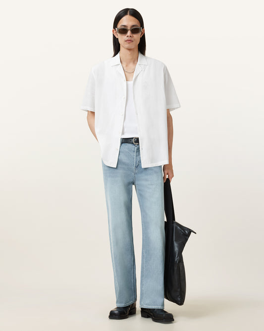White Color Haven SS Shirt from AllSaints