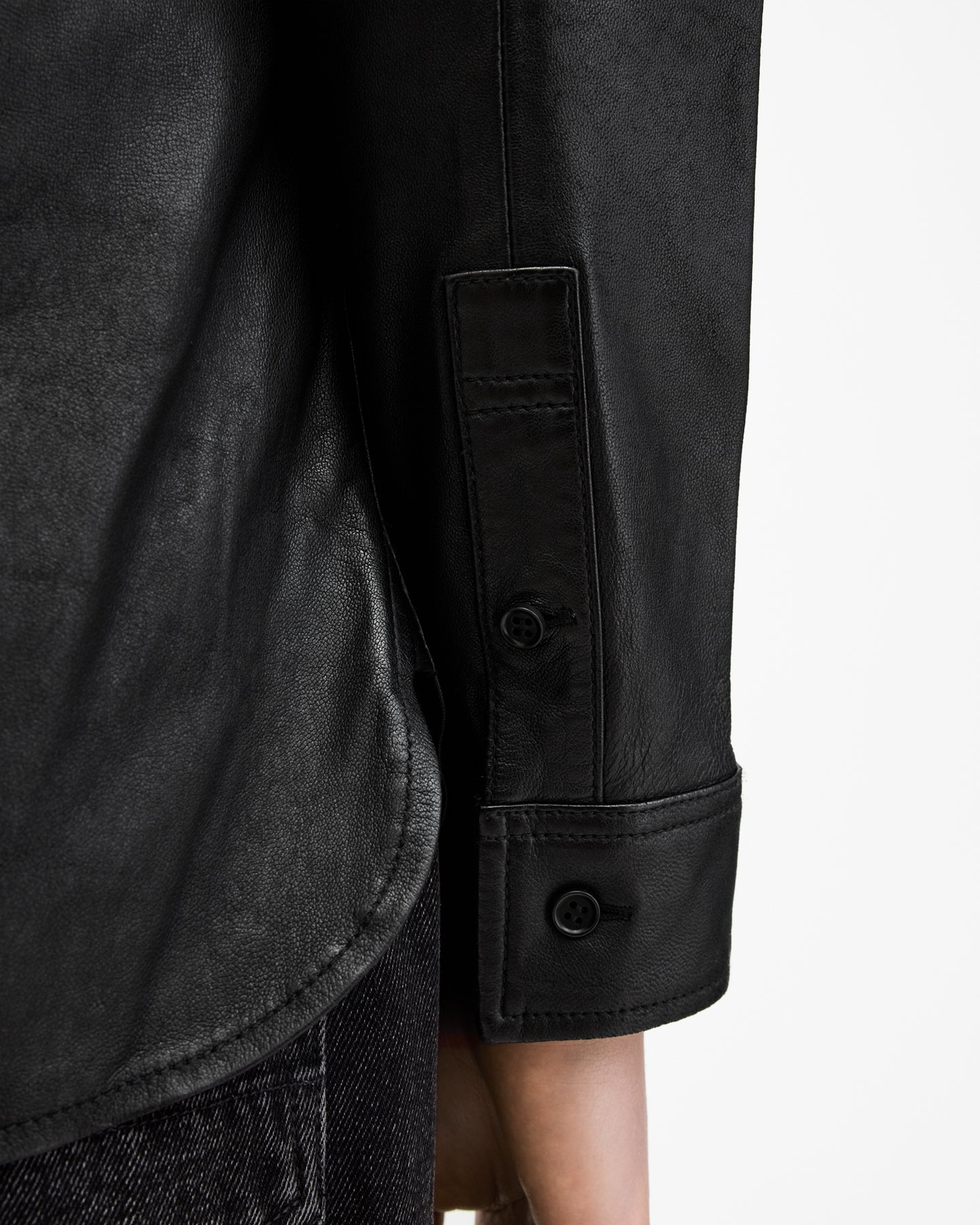 Compass Leather Shirt