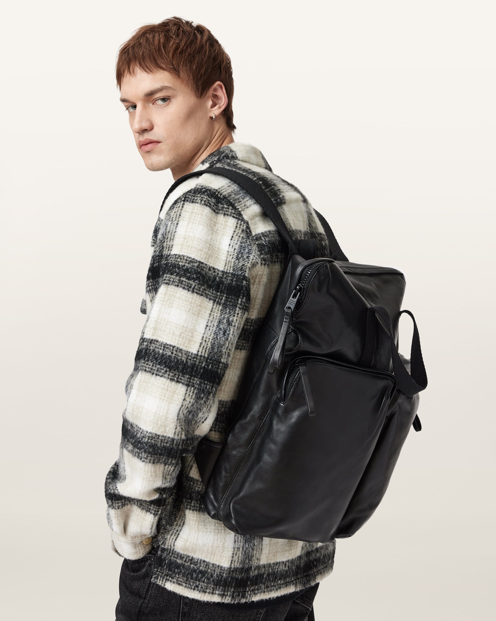 Black Color Haven Force Backpack from AllSaints