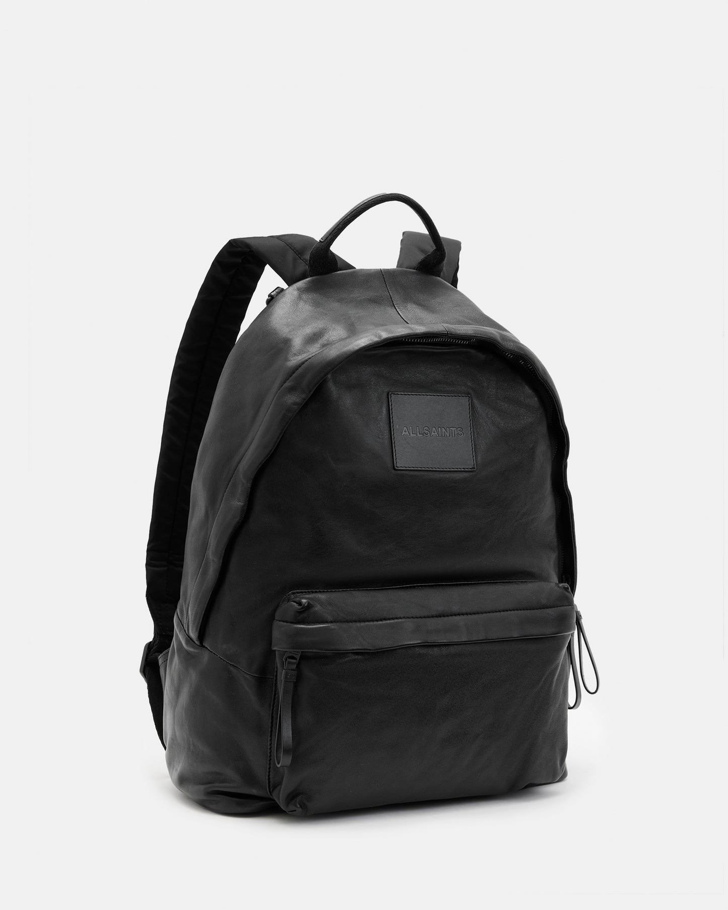 Carabiner Leather Backpack
