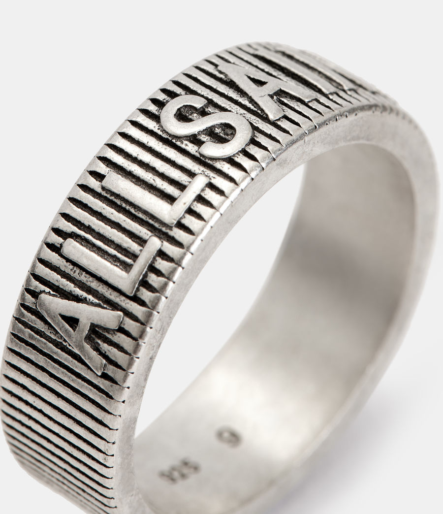 Seth Logo Ring - AllSaints Hong Kong