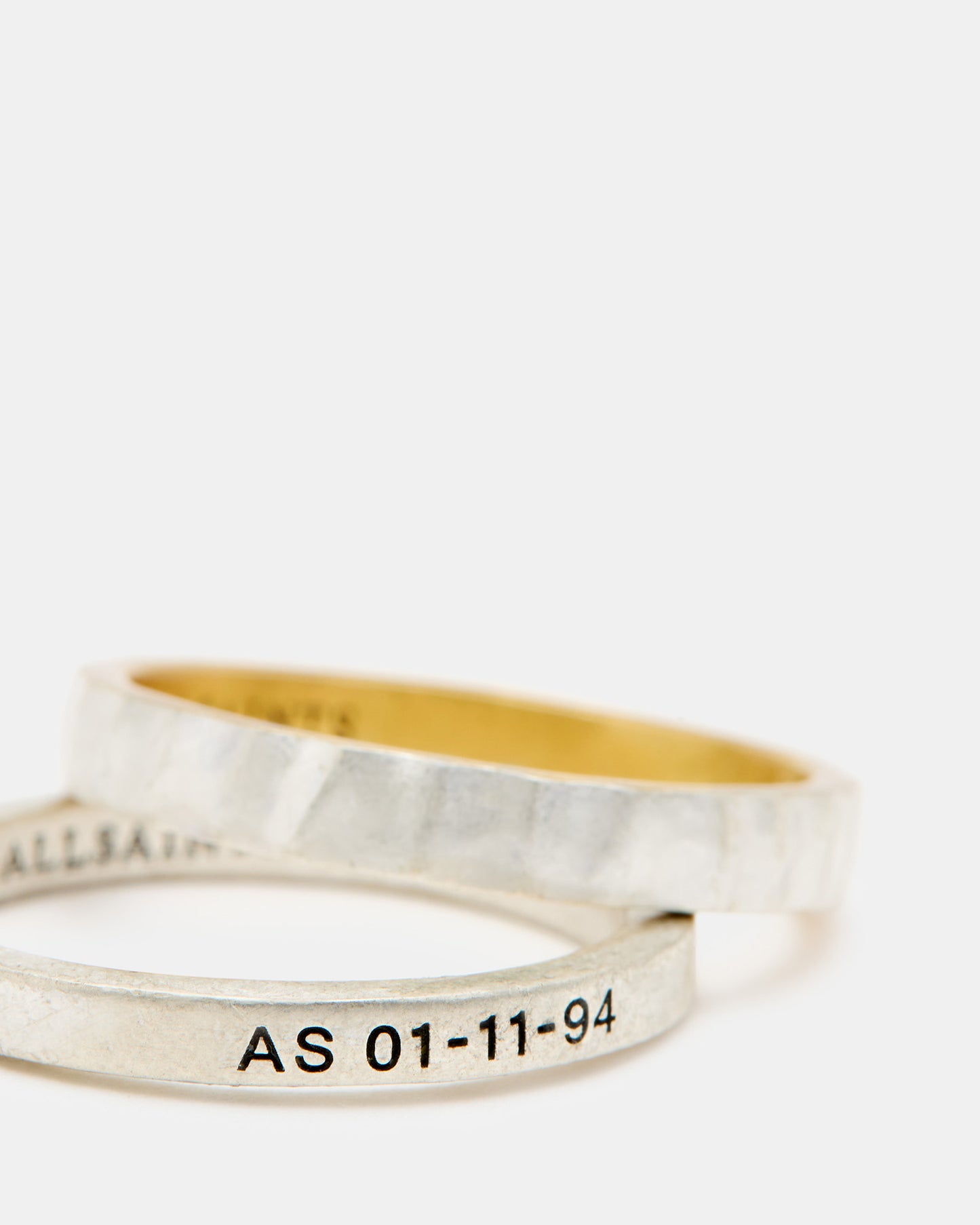 Jensen Two Tone Ring Set
