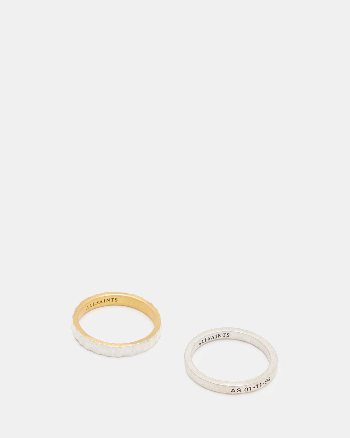 Jensen Two Tone Ring Set