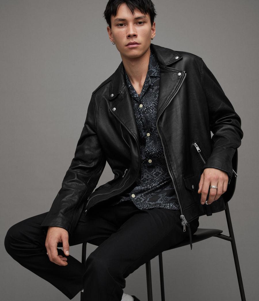 Milo Biker Leather Jacket - AllSaints Hong Kong