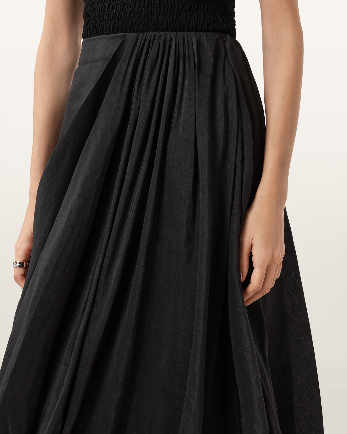 Black Color Nia Skirt from AllSaints