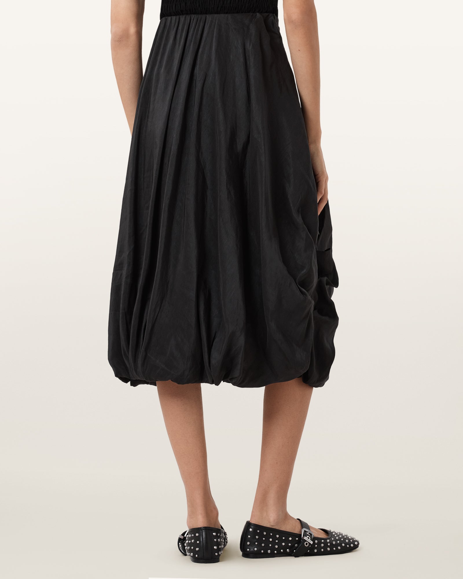 Black Color Nia Skirt from AllSaints