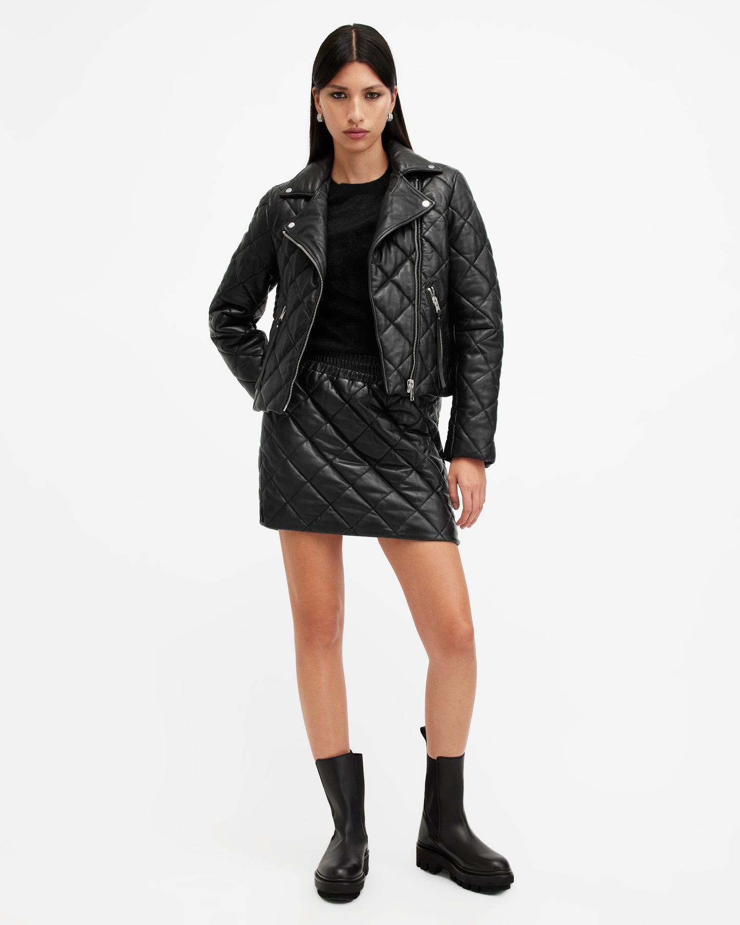 Dalby Quilt Leather Biker