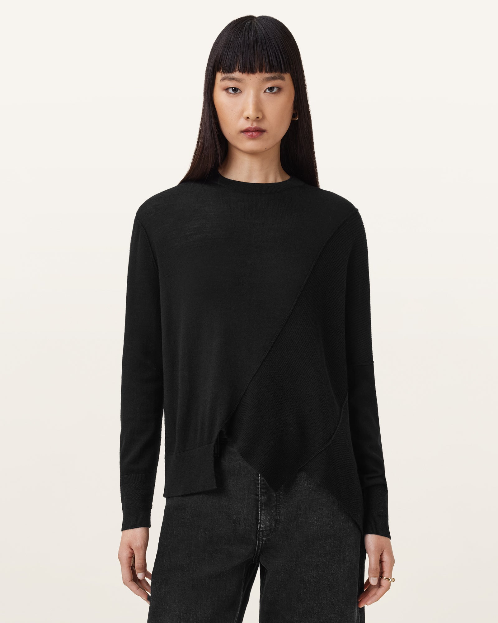 Black Color Isla Jumper from AllSaints