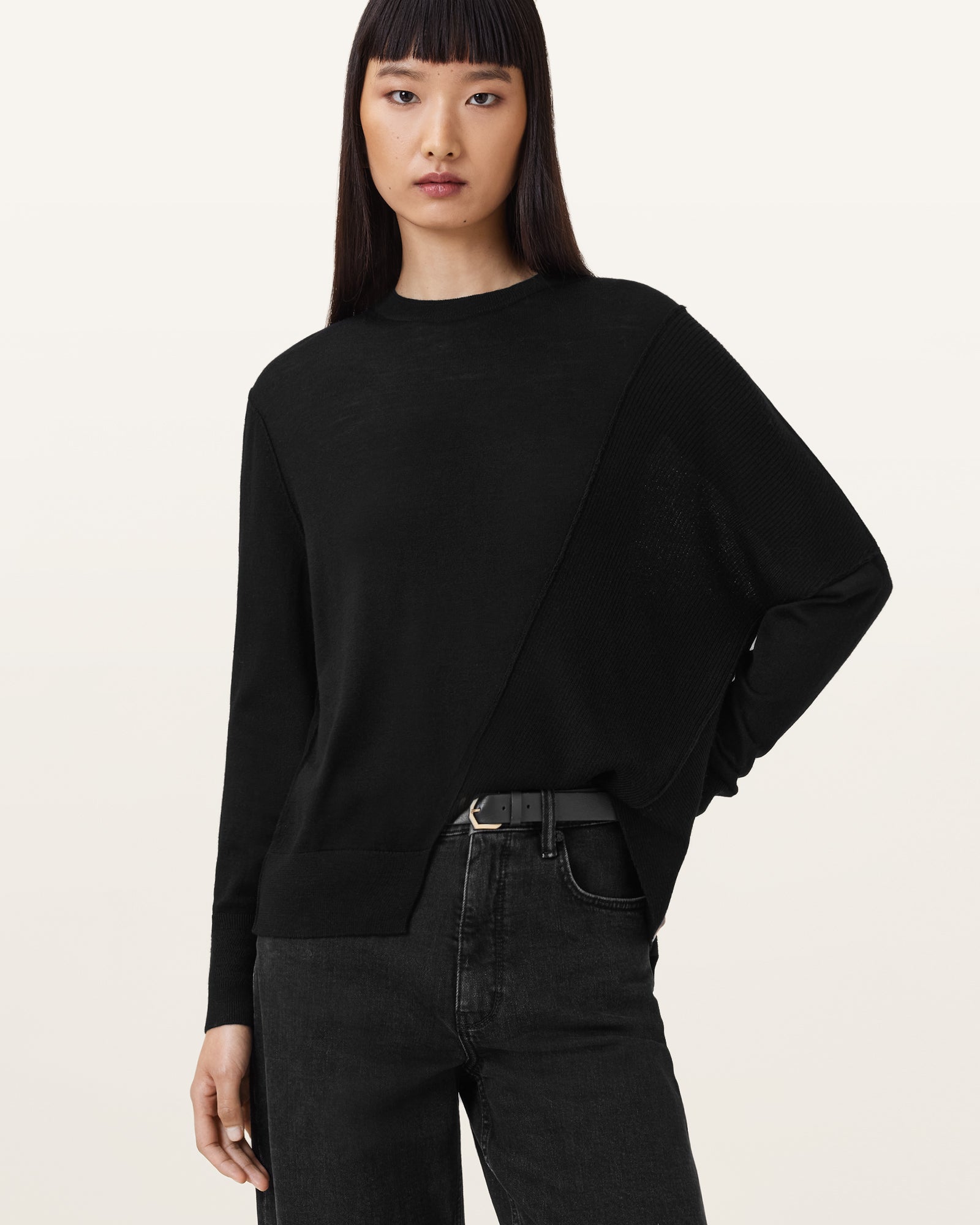 Black Color Isla Jumper from AllSaints