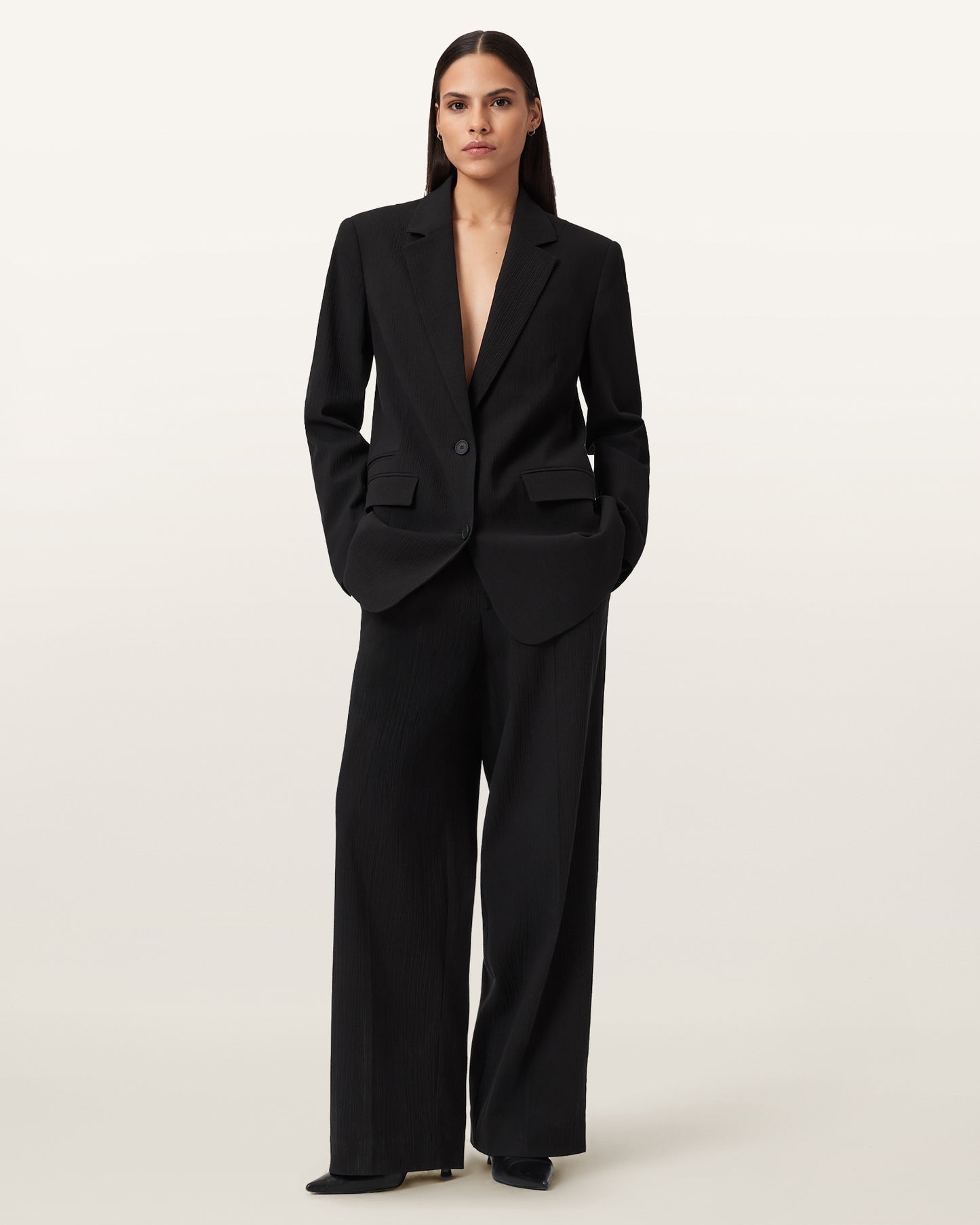 Black Color Essen Trouser from AllSaints