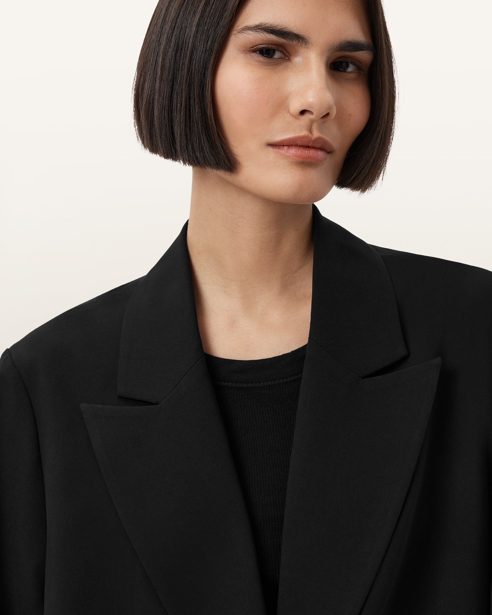 Black Color Alassett Blazer from AllSaints