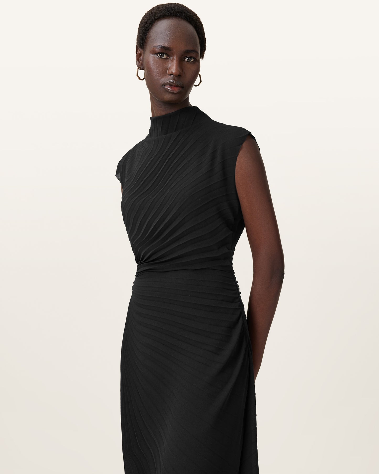Black Color Rayanna Dress from AllSaints