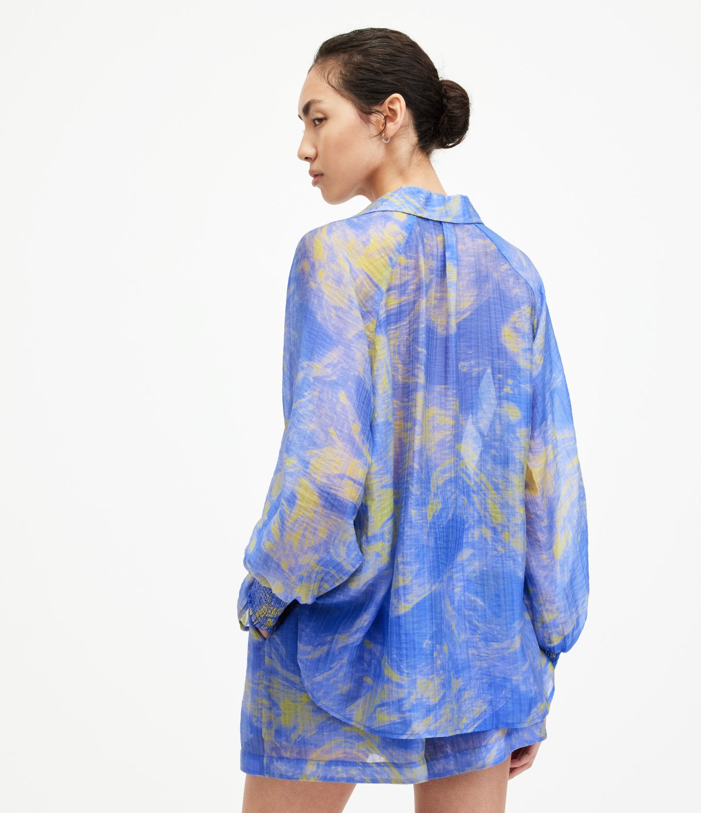 Isla Inspiral Shirt - AllSaints Hong Kong