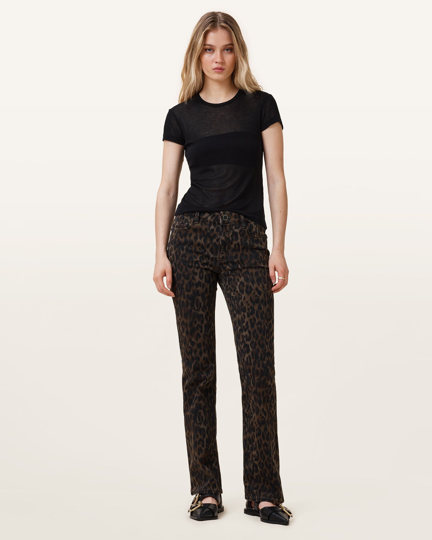 Haldan Slim Bootcut Jean